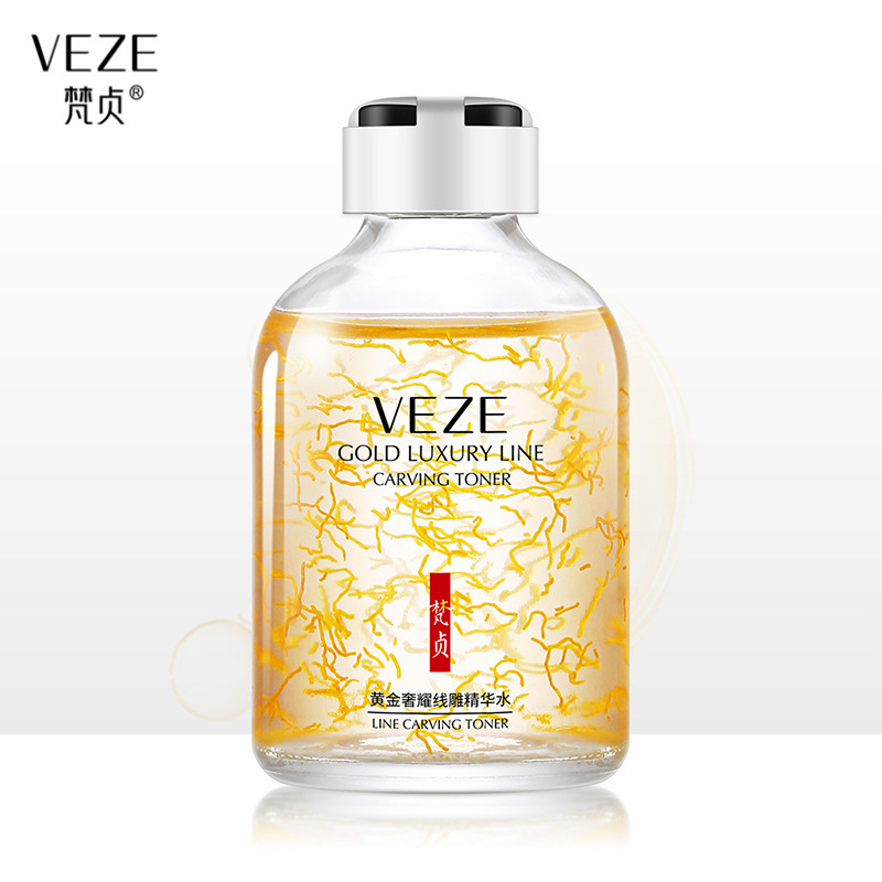 Luxury Skincare Acne - Linha luxuosa ouro 24K Toner de