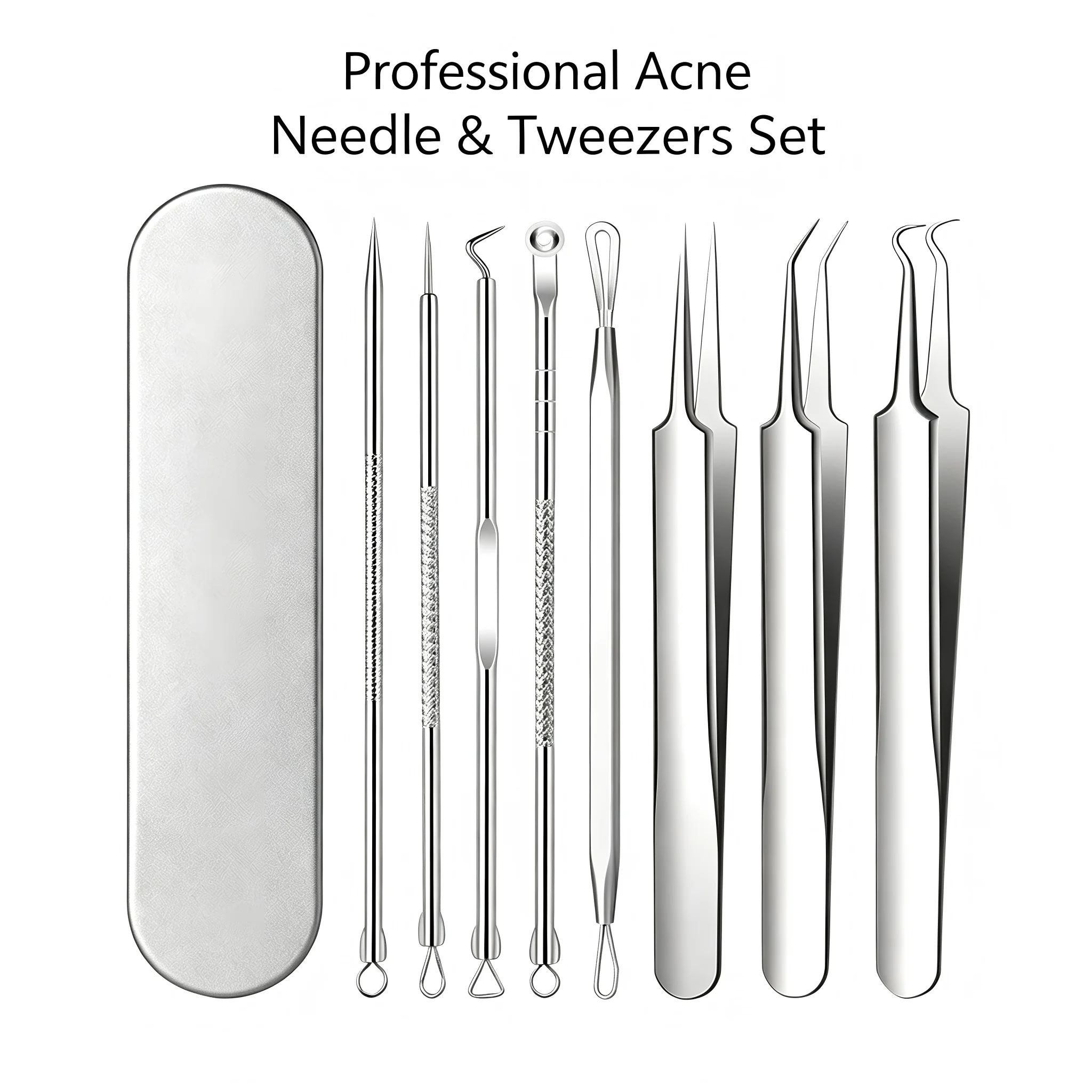 Luxury Skincare Acne - Conjunto Profissional de 8 Peças para
