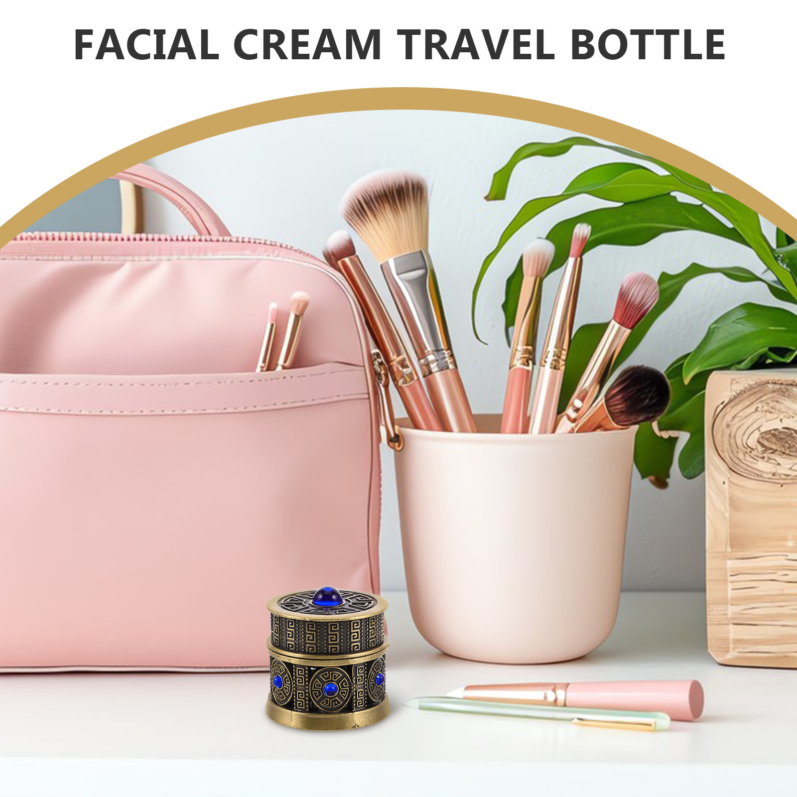 Pote de Creme Refilável Resist - Luxury Skincare Travel Size avaliação e preço