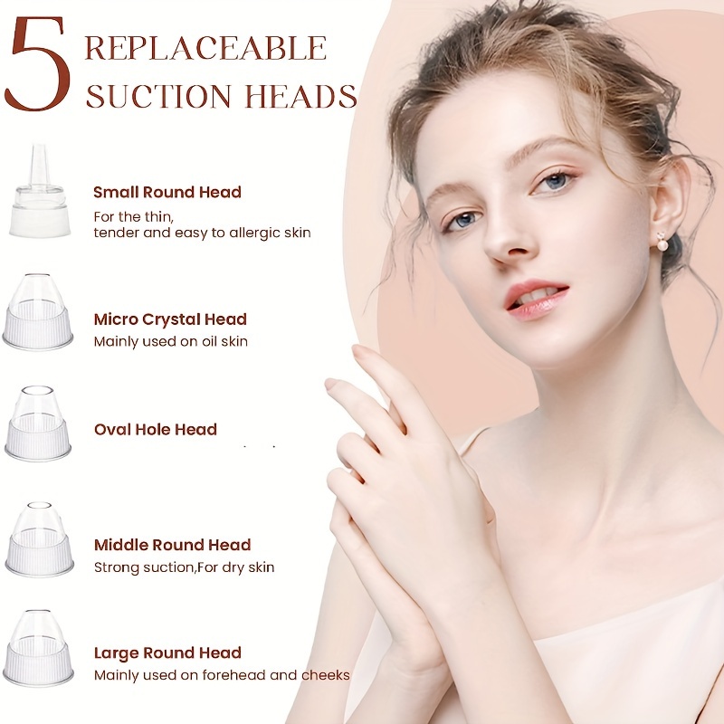 Removedor de cravo poros vácuo - Luxury Skincare Acne avaliação e preço