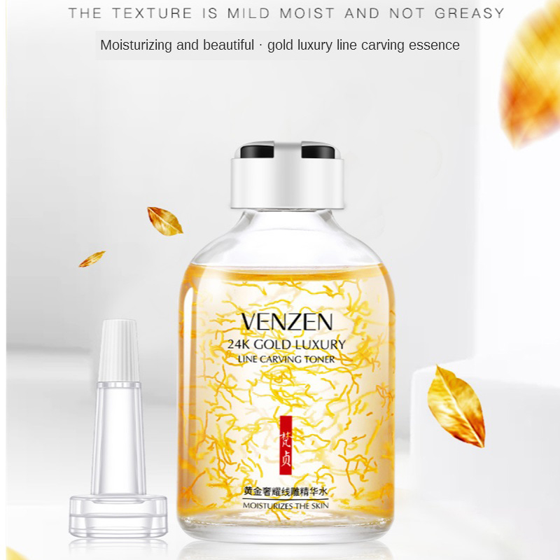 Linha luxuosa ouro 24K Toner d - Luxury Skincare Acne avaliação e preço