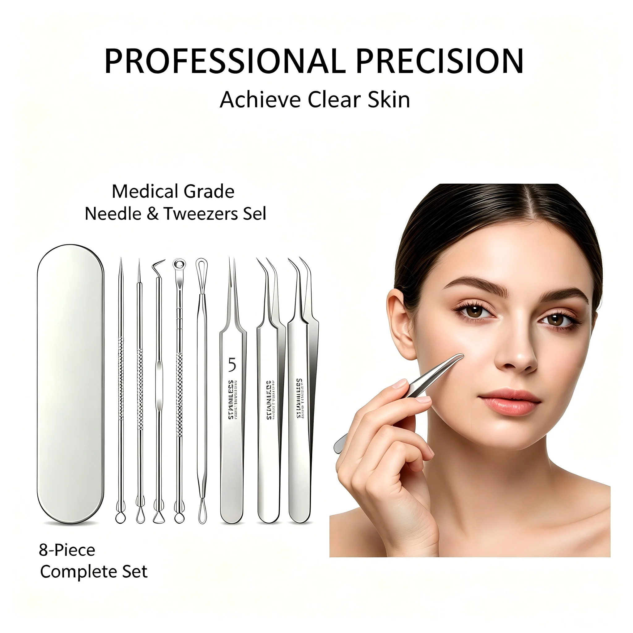 Conjunto Profissional de 8 Peç - Luxury Skincare Acne avaliação e preço
